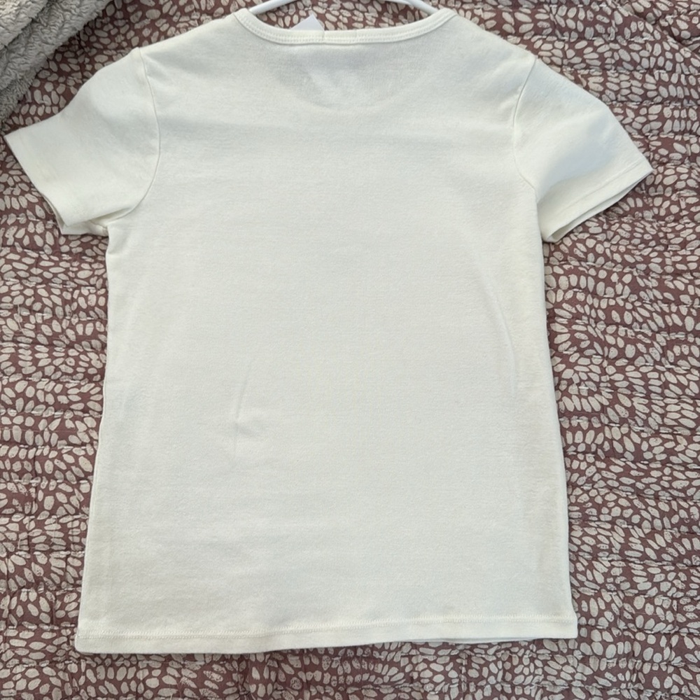 NWT White Brandy Melville T-shirt - Picture 3 of 3